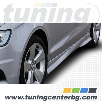 Прагове за AUDI A3 8V, Sportback, Sedan "Turbo" Прагове за AUDI A3 8V, Sportback, Sedan "Turbo"